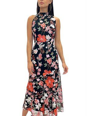 Sam Edelman Women's Floral Embroidery Sleeveless Dress size 10